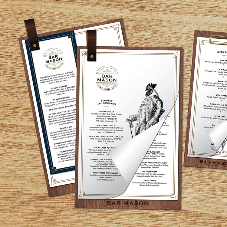 BAR MASON embodies the restaurant's seven core values. mackaywong